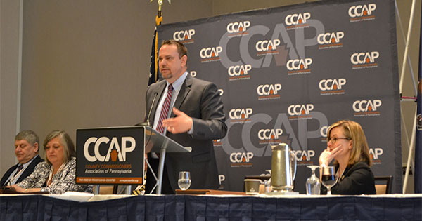 Jonathan Marks speaking at CCAP